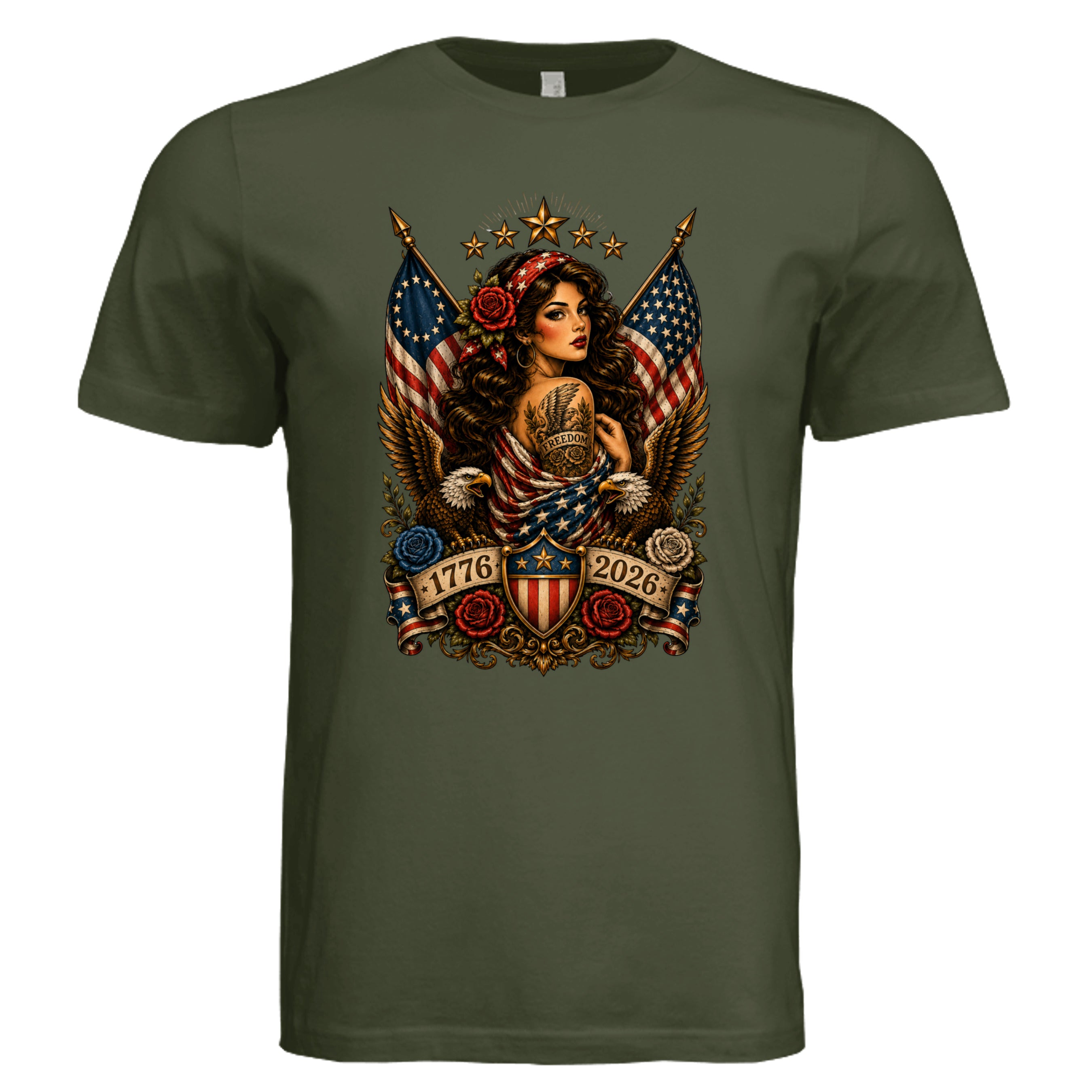 Military Green - 3001C - FRONT