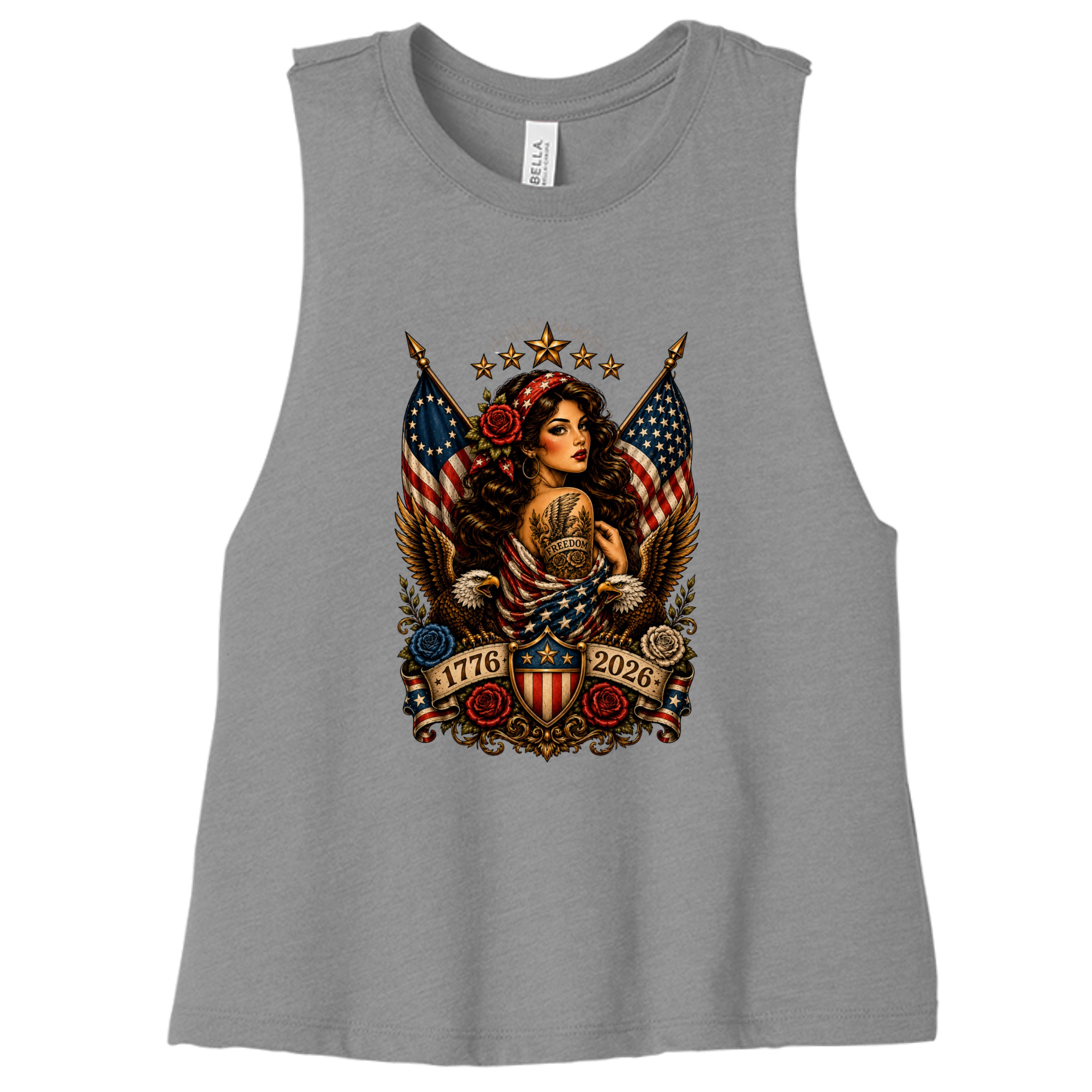 ATHLETIC HEATHER - 6682 - FRONT
