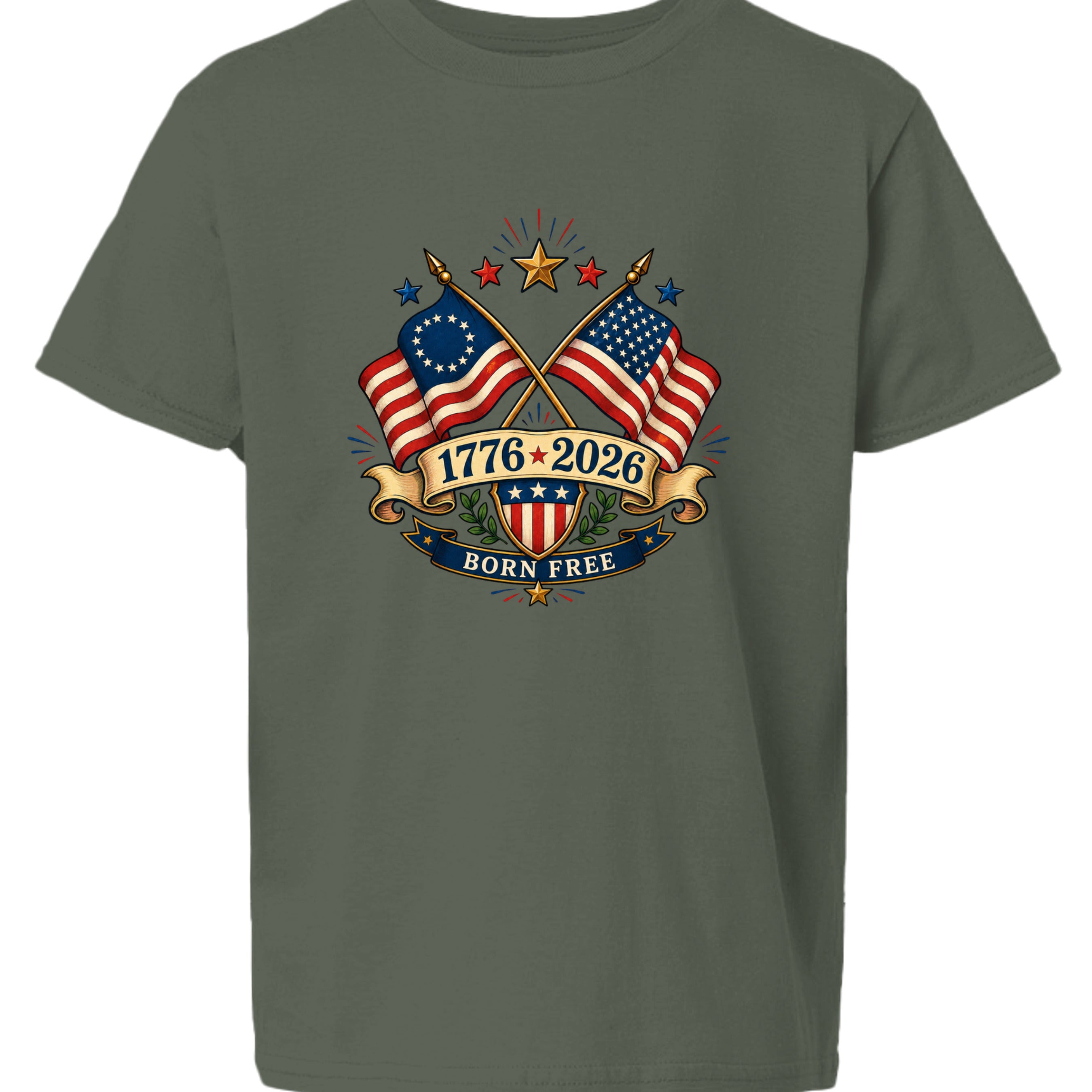 Military Green - G640B - FRONT