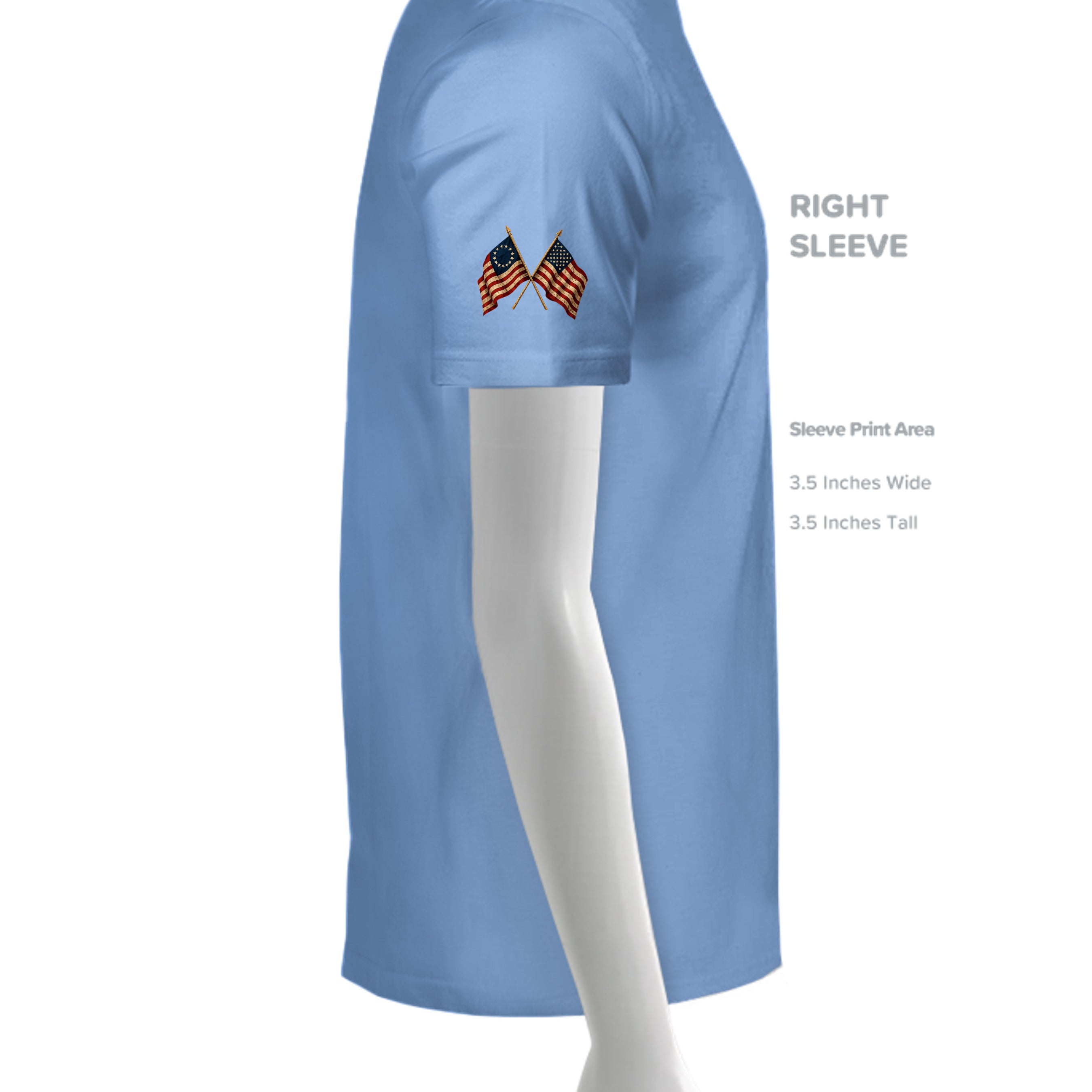 Carolina Blue - G640B - SLEEVE_RIGHT