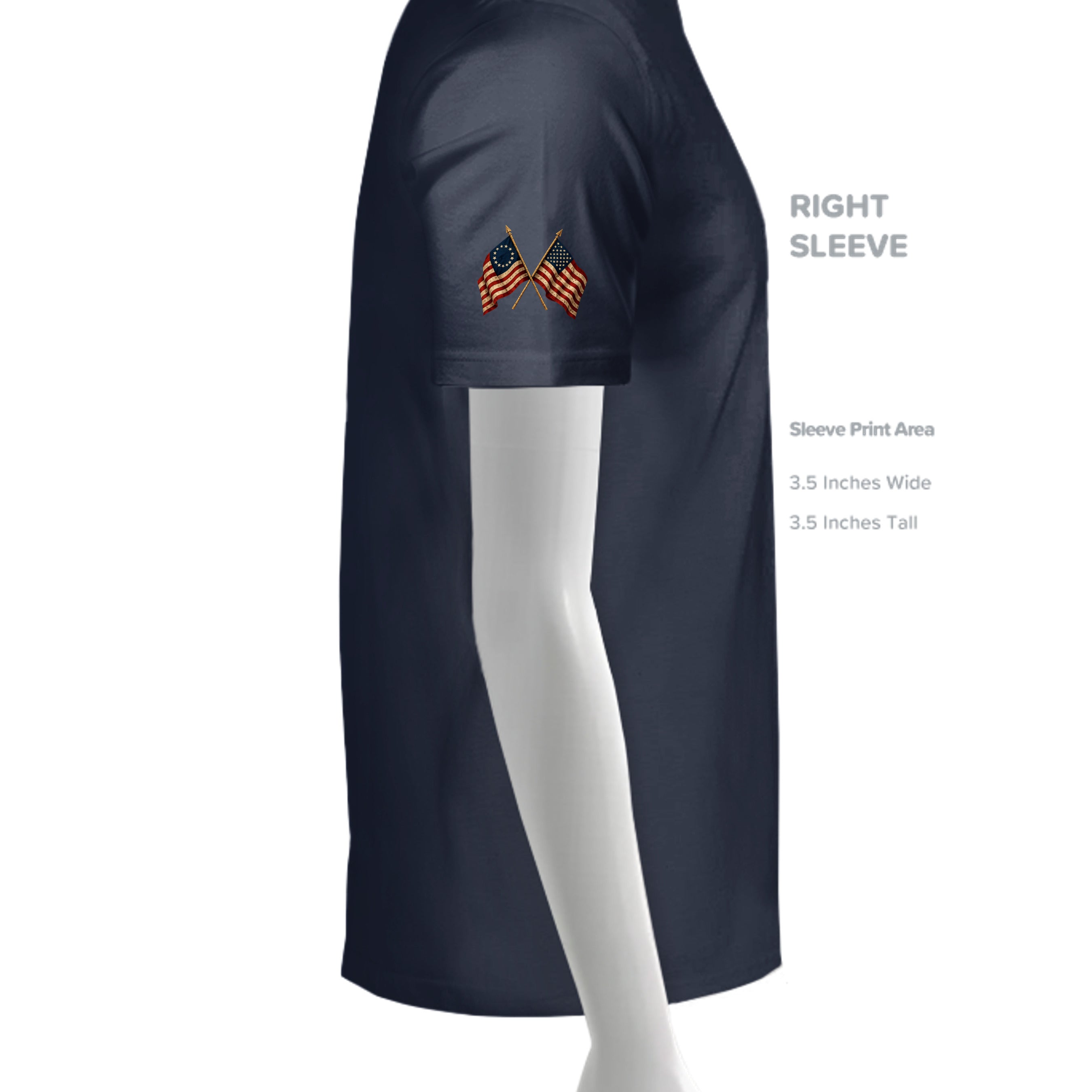 Navy - G640B - SLEEVE_RIGHT