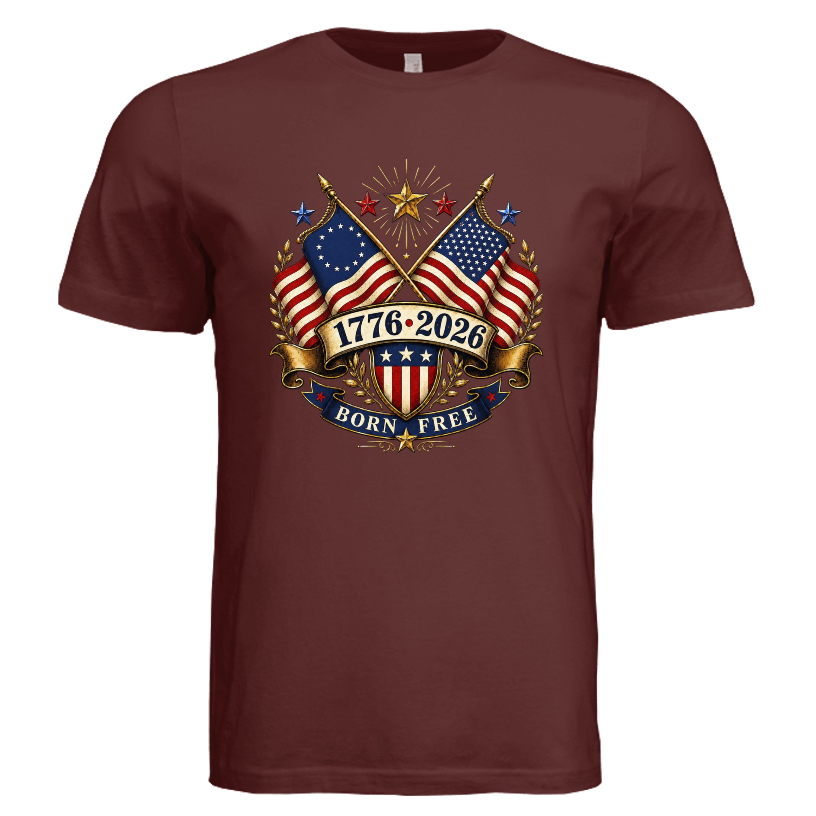 MAROON - 3001C - FRONT
