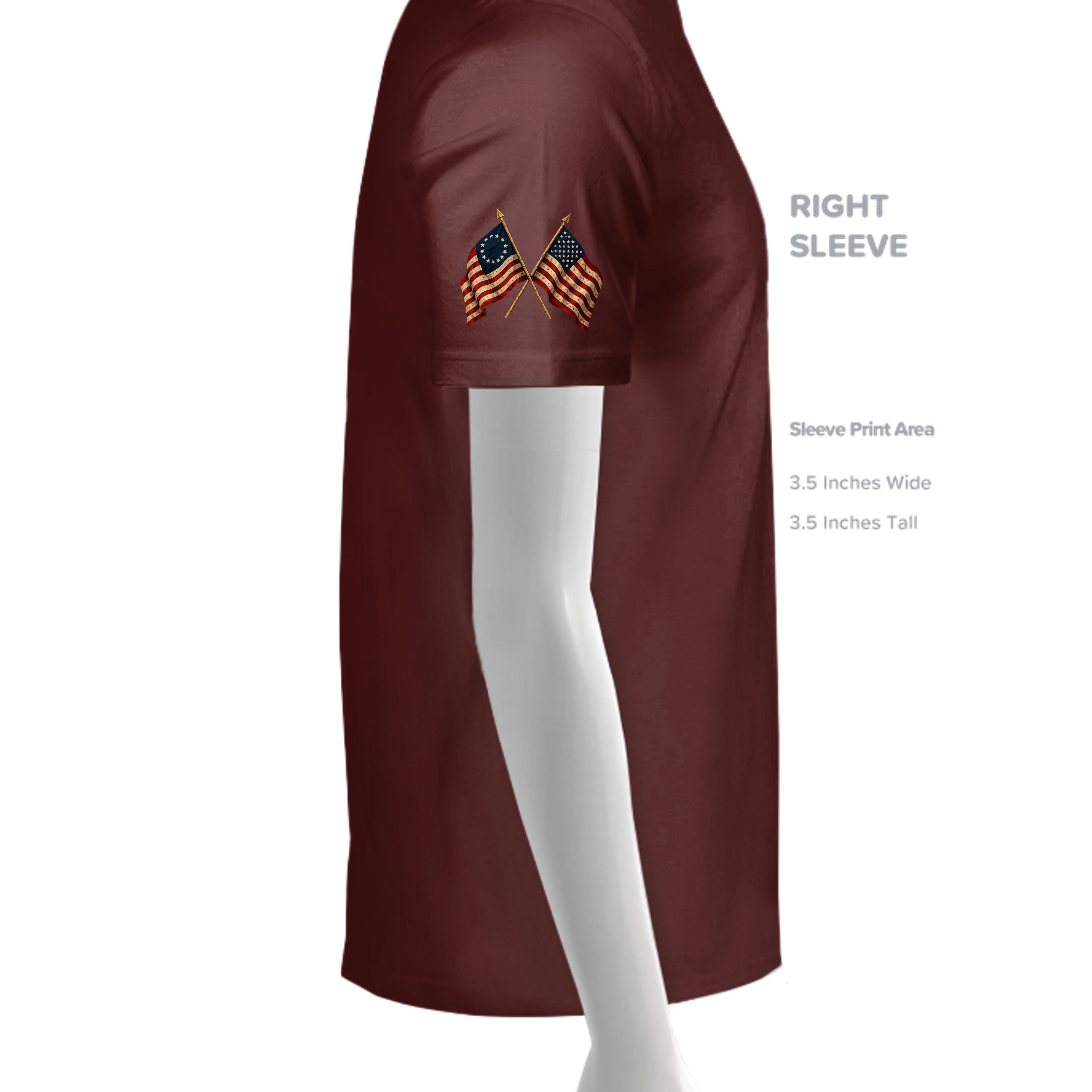 MAROON - 3001C - SLEEVE_RIGHT