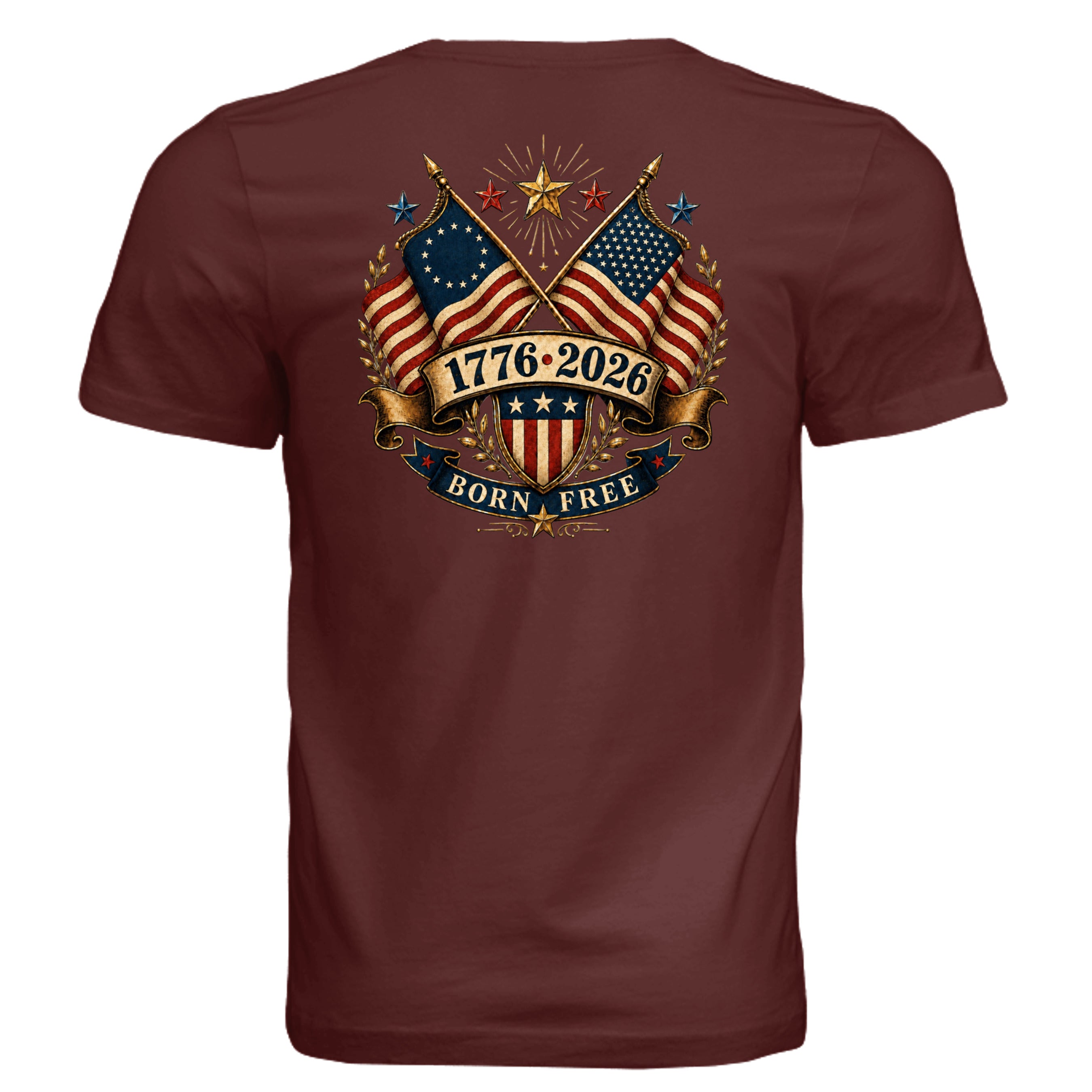 MAROON - 3001C - BACK