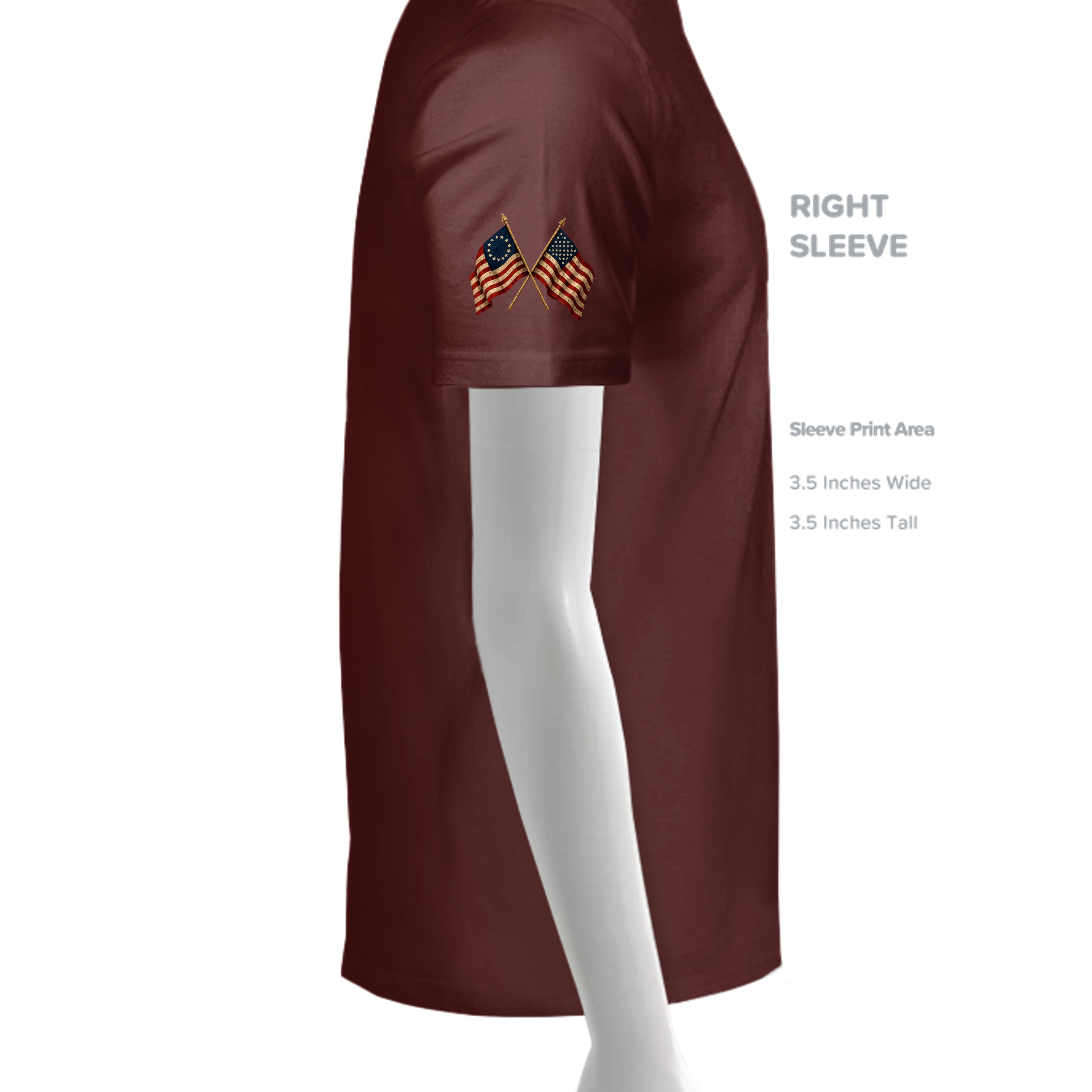 MAROON - 3001C - SLEEVE_RIGHT