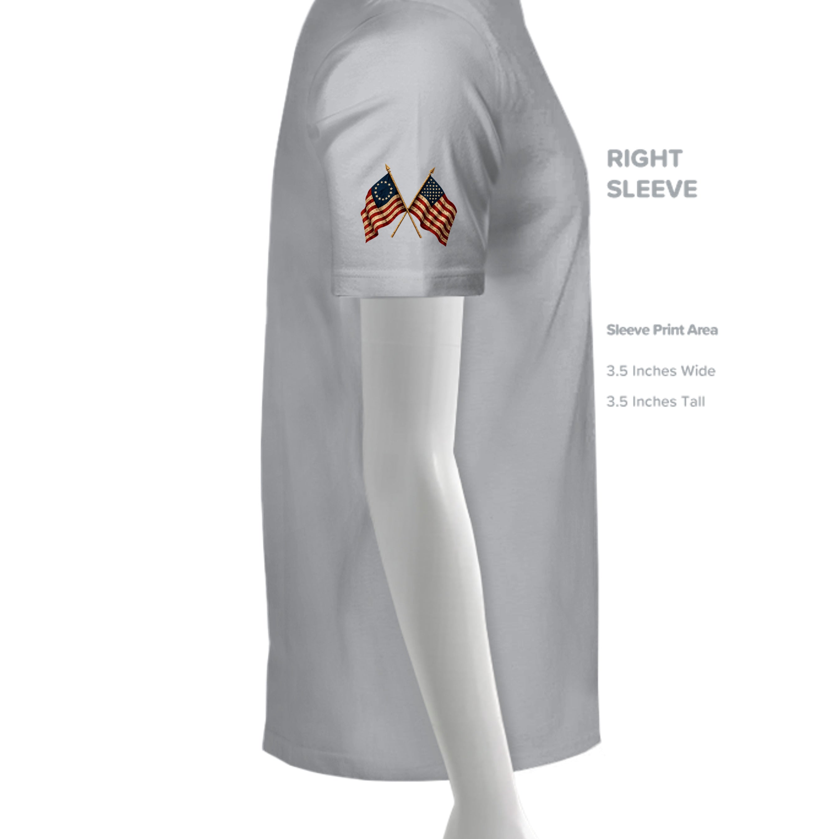 Solid Athletic Grey - 3001C - SLEEVE_RIGHT
