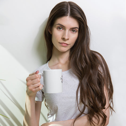 Inside Ink White glossy mug